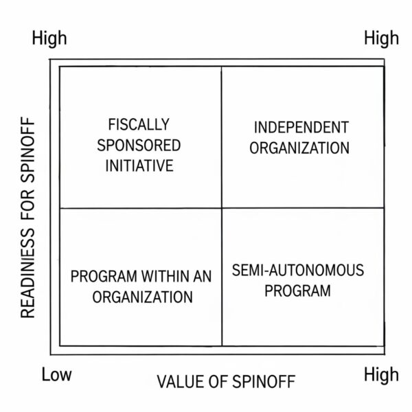 How Smart Organizations Are Rethinking the Question of “Spinning Off”